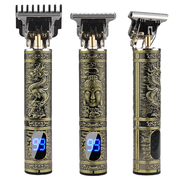 USB Vintage Electric Hair Trimmer Professional