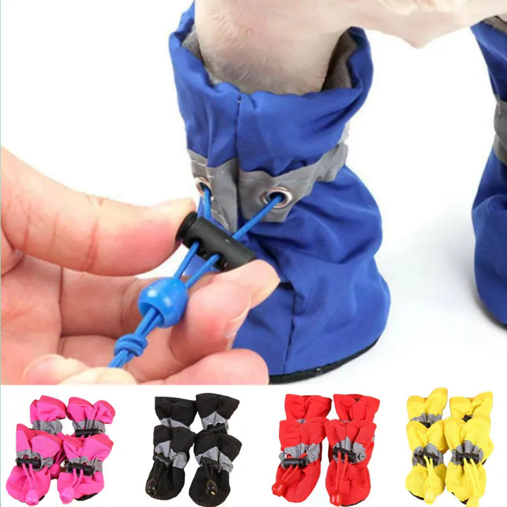Waterproof Pet Dog Shoes  Anti-slip