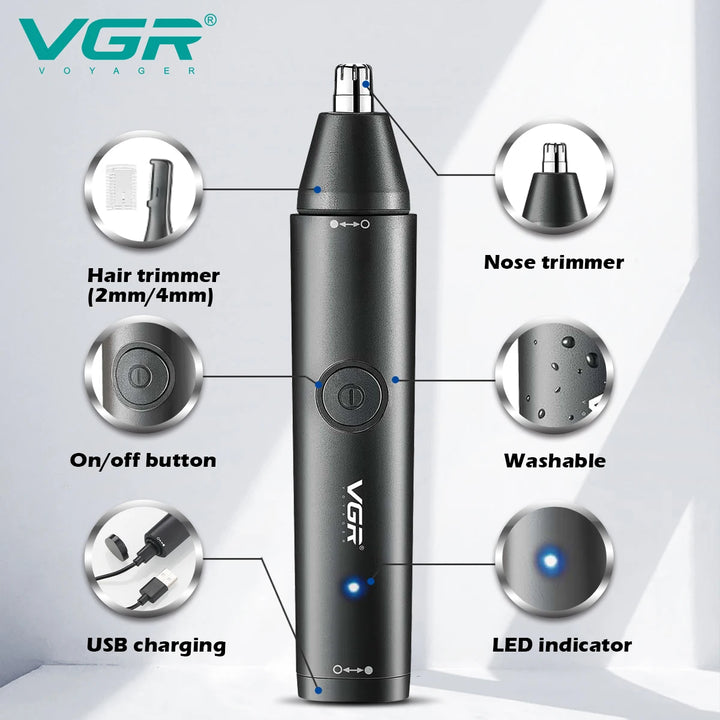 VGR Professional Nose Hair Trimmer